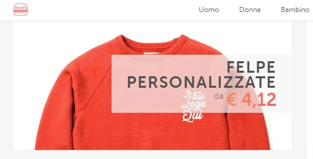 burger-print.be, où vous pouvez obtenir des sweats personnalisés à petit prix.