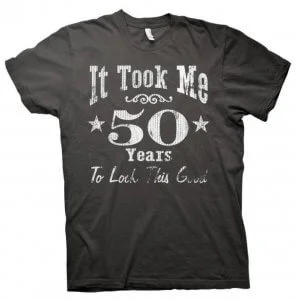 T-shirts personnalisés pour les 50 ans
