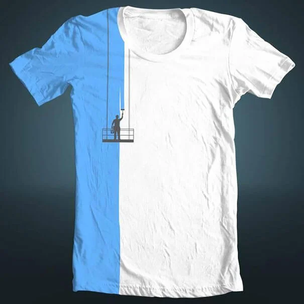 t-shirts personnalisés créatifs et bon marché
