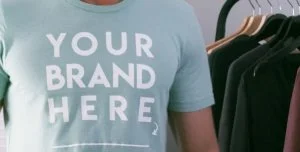 T-shirt voor merkmarketing